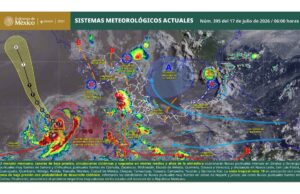 Se mantendrán condiciones para lluvias y tormentas aisladas en Oaxaca